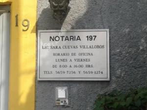 Lic. Sara Cuevas Villalobos Notaría 197
